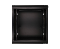 ExtraLink Wisząca 19" 12U 600x450mm (czarna) - 489361 - zdjęcie 3